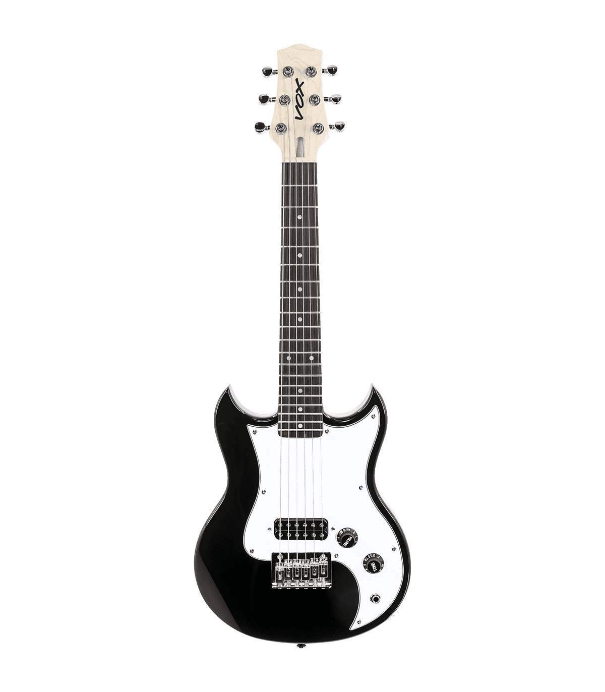 Mini Guitare électrique VOX SDC-1 Rouge - Manche Court 479mm - Idéale Pour Voyage Et Petits Mains