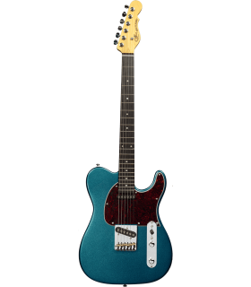 Guitare Electrique G&L - TASC-EMB-R Classic - Tribute ASAT Classic Emerald Blue, touche palissandr