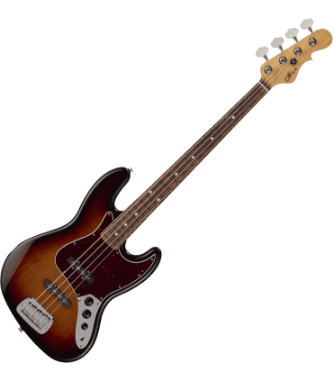 Basse Electrique G&L - FD-JB-3TS-R - Jazz Bass - Fullerton Deluxe Jazz Bass 3TS, touche palissandre