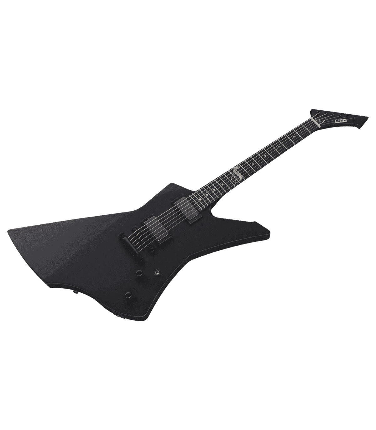 Guitare Electrique 7 cordes LTD EX7BBKM-BLKS - Black Satin