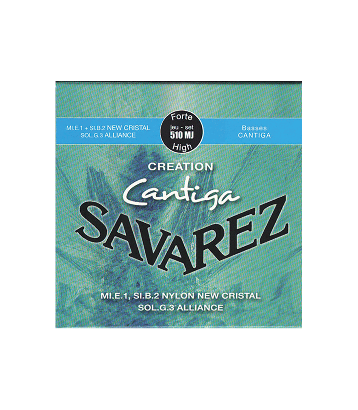 Cordes guitare Savarez New Cristal Cantiga Polies