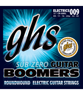 Jeu de Cordes pour Guitare Electrique GHS DGG - David Gilmour - Rouge  10,5-13-17-30-40-50