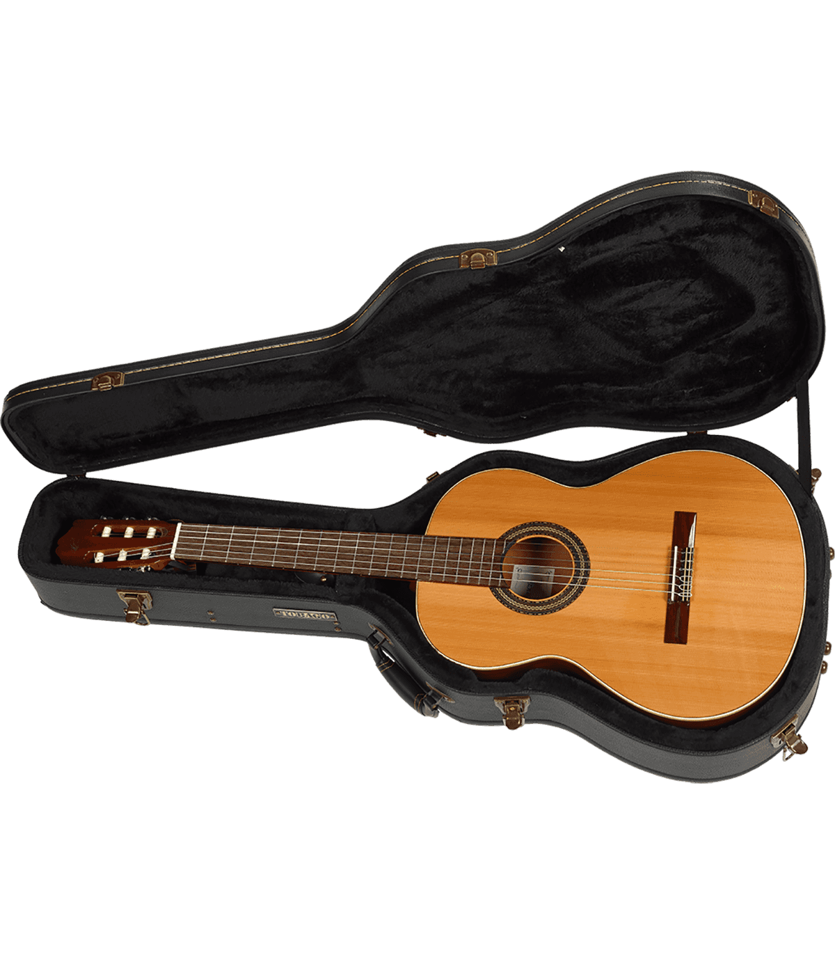 Étui Hardcase Deluxe pour guitare Classique Tobago C5 Noir
