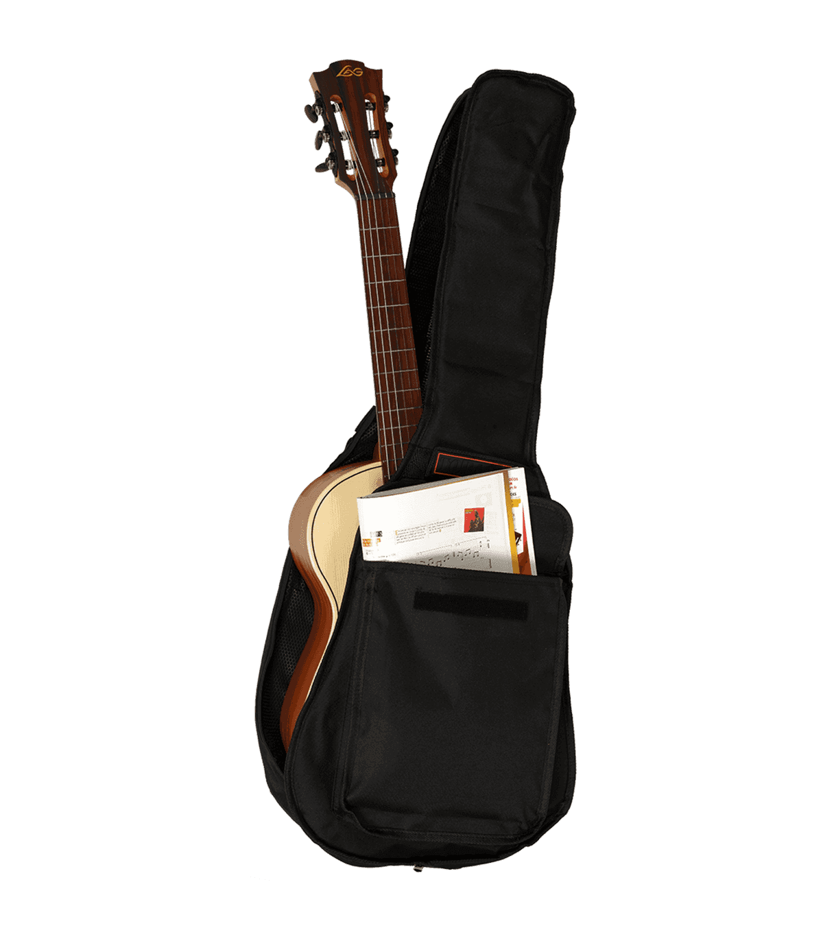 Housse de guitare, sac de guitare classique acoustique protecteur de  guitare housse de protection pour guitare housse de guitare en velours noir