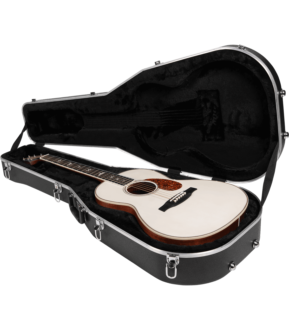 GEWA FX Light Weight – Étui Souple Léger Pour Guitare Folk/Acoustique 6 Cordes – Noir, Rembourré, Sac à Dos Intégré, Protection Robuste