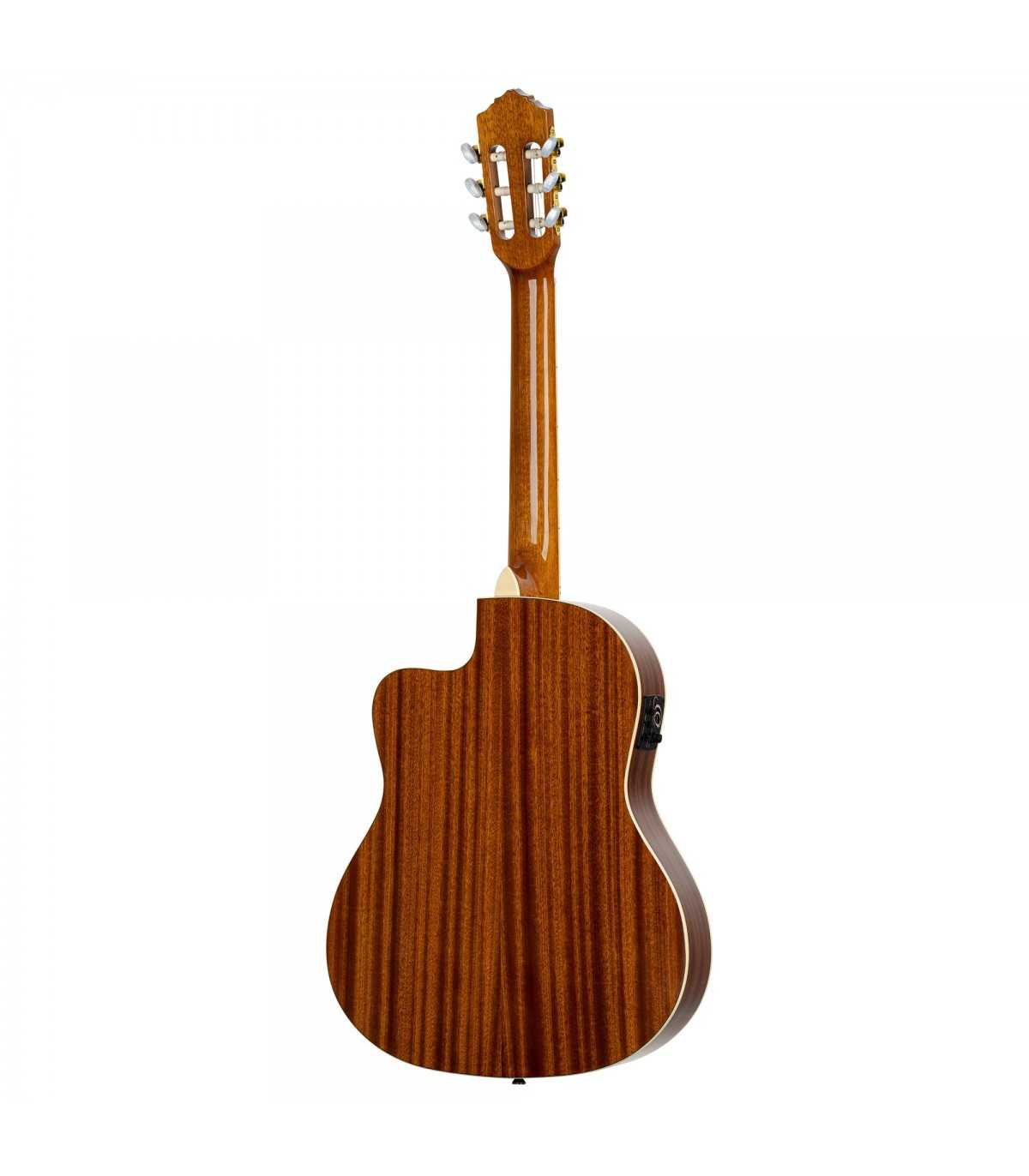 Guitare Classique Requinto Ortega RQC25 - Caisse Profonde, Cèdre/sapele - Accordage Standard - Pour Musique Latine - 4