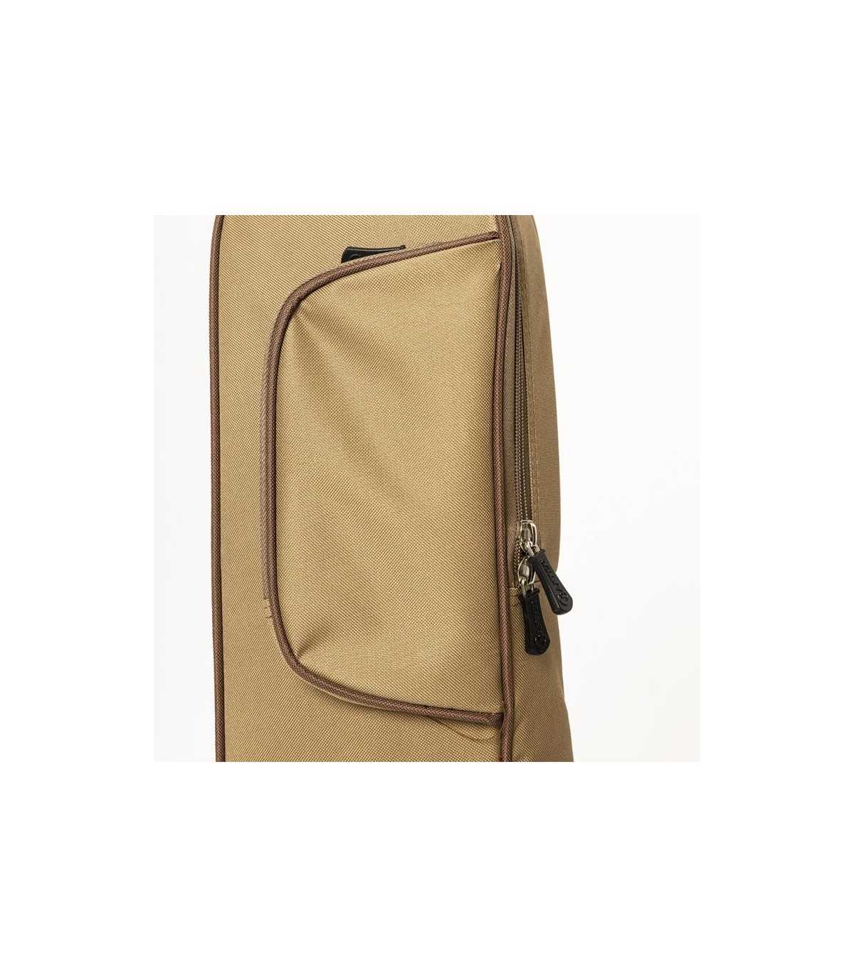 Housse Guitare Acoustique Motif Doré Pailleté - Bandoulière Réglable, Imperméable, Rembourrée - 109 Cm - 10