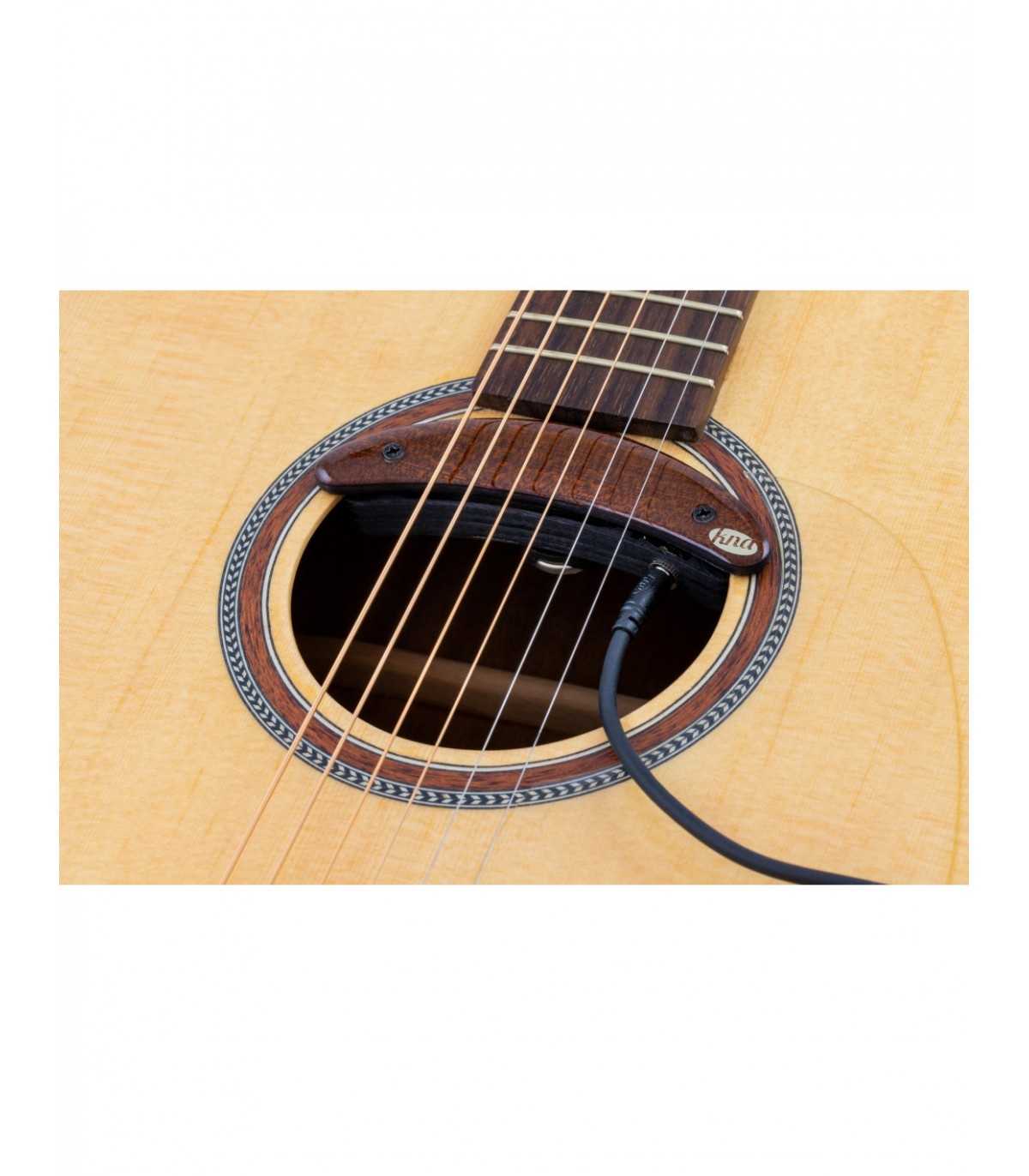 Micro Pour Guitare Acoustique – Installation Facile Dans La Rosace – Son Clair Et Pur, Compatible Guitares Classiques Et Folk