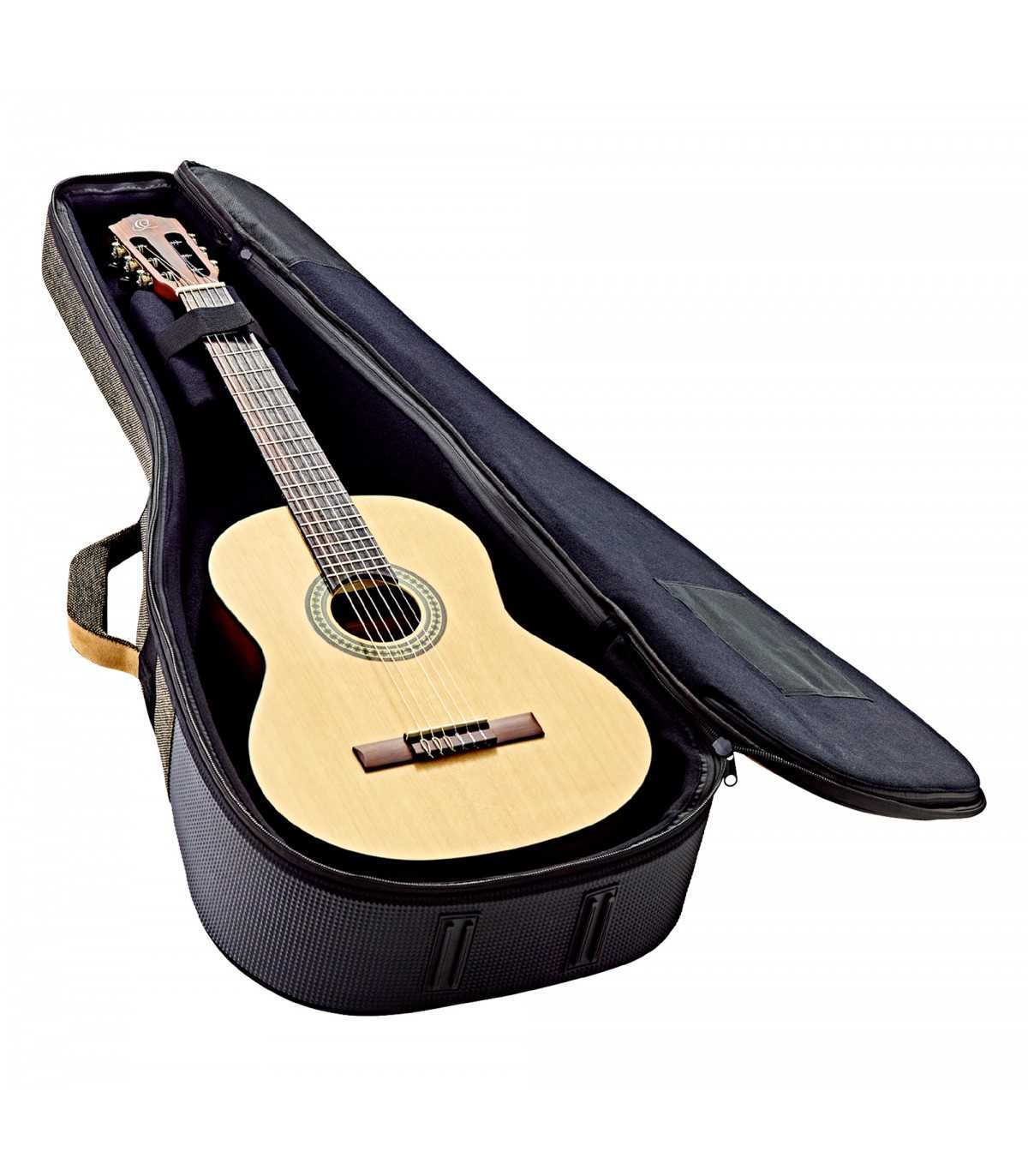 Étui Souple Ortega Pour Guitare Classique 3/4 - Rembourrage 22mm Avec Bretelles