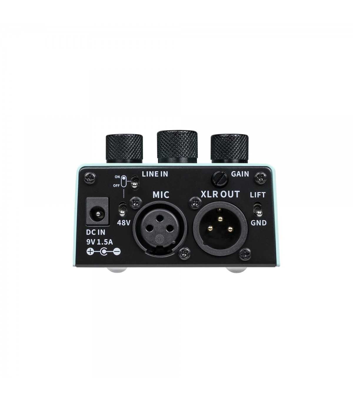 Pédale Delay Et Reverb M-vave Elemental - 9 Effets Numériques Pour Guitare Et Basse - Fonction Tap Tempo