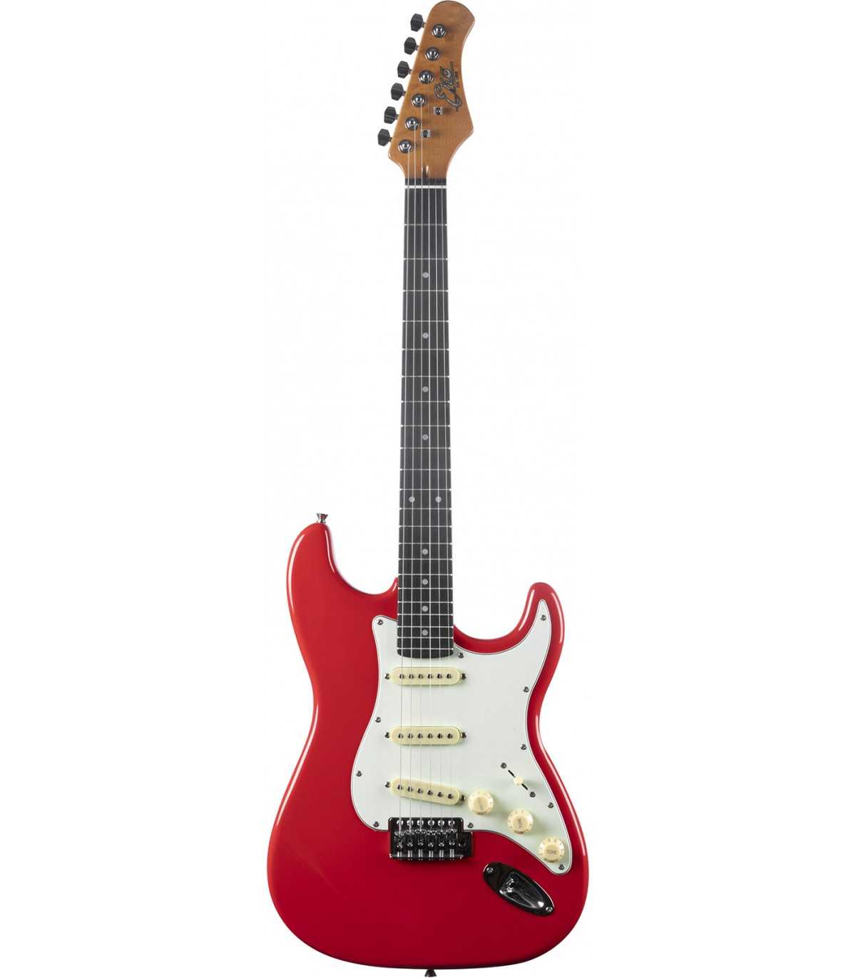 Guitare Électrique Pour Débutant Adulte - Style Rock Professionnel, Rouge Passion, Idéale Homme & Femme