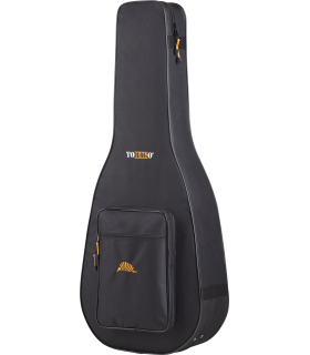 Étui Guitare Classique FX F560110 - Noir, Simili Cuir, Rembourrage 15mm - Protection Robustee