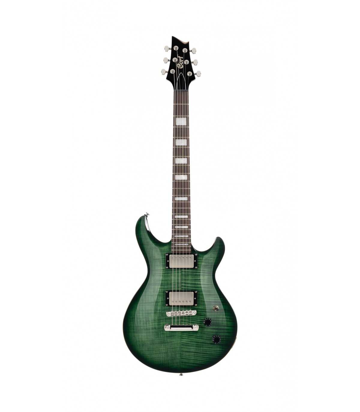 Electric Guitar CORT M600 TRANS GREEN BURST